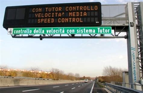 tudor limite di velocità|distanza tutor autostrada.